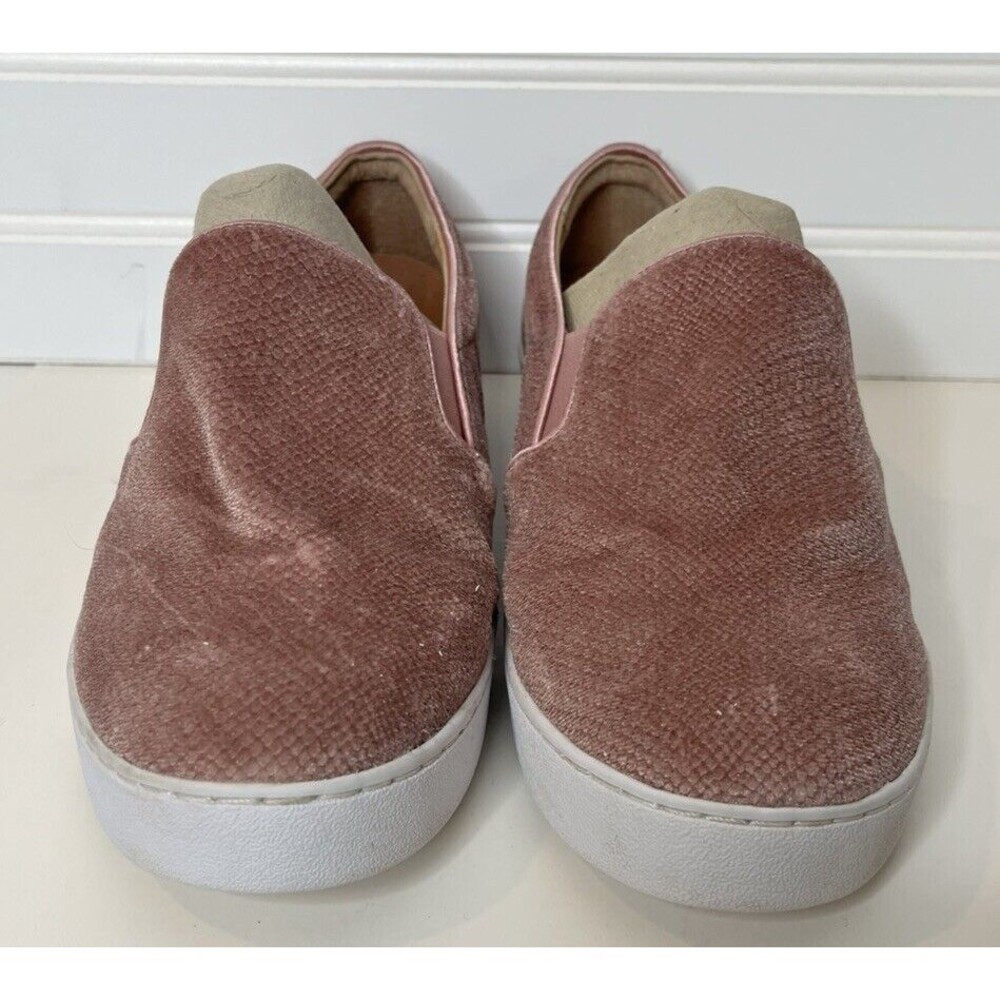 Vionic Midi Holiday Slip On Sneakers Shoes Women’s Size 7 Blush Velvet Pink - Picture 2 of 12